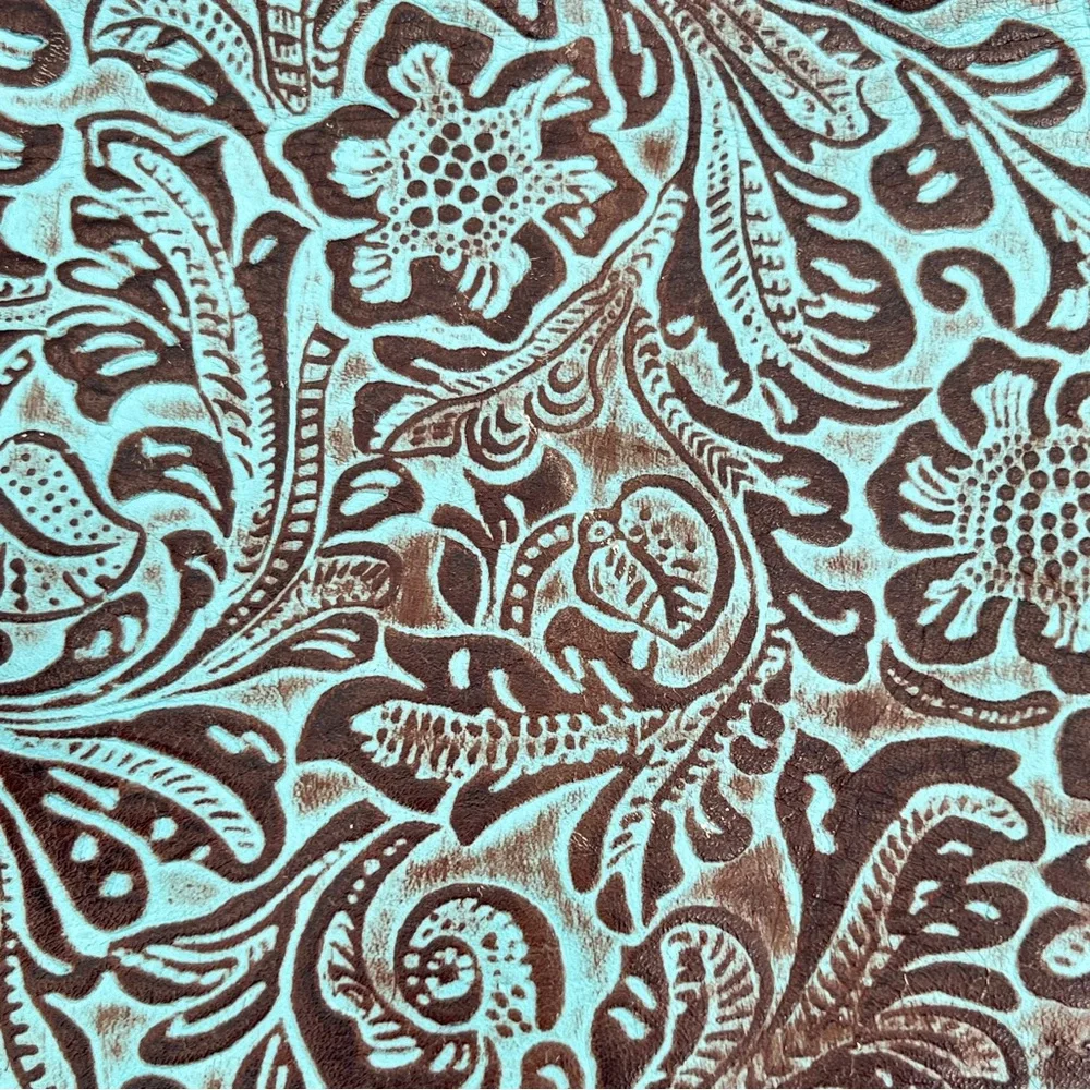 Myra Bag tooled leather